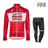 Radbekleidung Radtrikot Langarm + Lang Radhose 2017 Lotto-Soudal Kinder N001